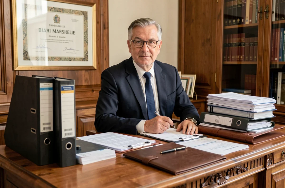 Expert-comptable senior d'IGCA Experts-Comptable Marseille dans son bureau traditionnel